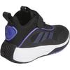 Adidas OWN THE GAME 3 Soft And Comfortable Slip Resistant Abrasion Resistant Mid top Children's Basketball Shoes Black JI0393