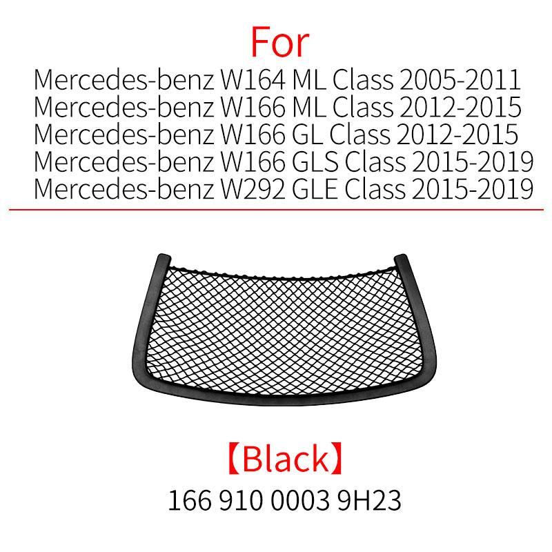 For Mercedes W164 W166 W251 Car Seat Back Panel Leather Backrest Storage Pocket Cover Accessory For Benz ML GL R GLE GLS Class