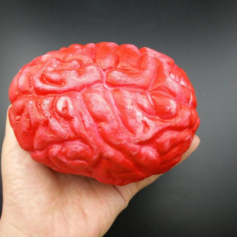 Halloweenské hororové rekvizity Život jako děsivá paže Ruka useknutá Krvavý horor Falešná ruka Prst noha noha noha mozek srdce party potřeby