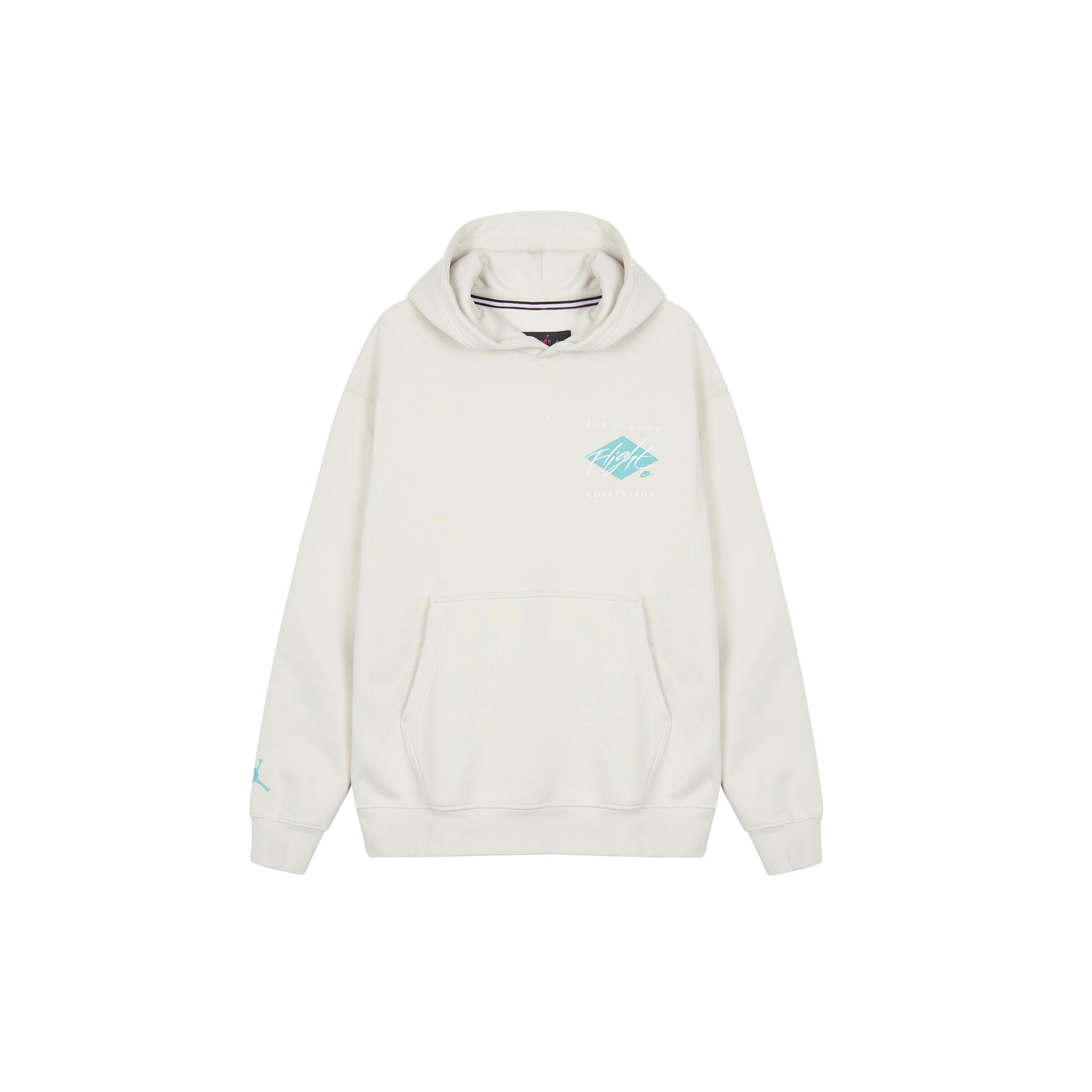 Air Jordan Flight Logo Hoodie Light Grey Men s DH9020-104 XXXL