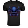 Mystic Mushroom Skull T-Shirt - Psychedelic Dark Art Graphic Tee