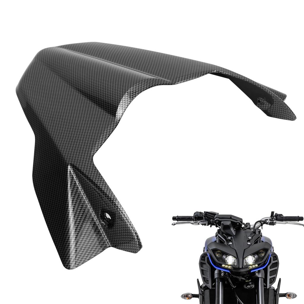Motorcycle Windshield Fairing Airflow Wind Deflector Replacement for Yamaha MT‑09 2017‑2020