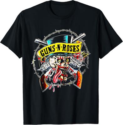 Official Guns N' Roses Skull & Guns T-Shirt