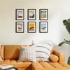 Upsimples Black Photo Frame A4 Set of 3 Picture Frames A4 29.7x21cm