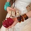 Acrylic Irregular Bracelet Fashion Exaggerated Personality Bracelet Light Luxury High Sense Unique Jewelry Women