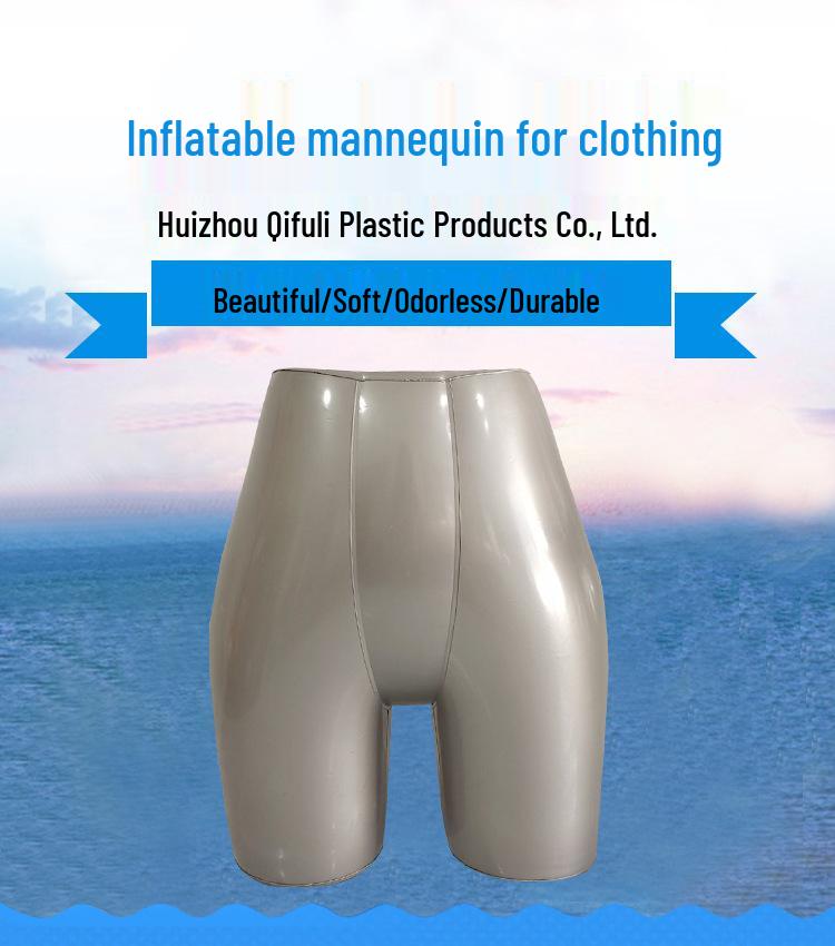 Inflatable Female Torso Mannequin for Clothing Display and Photography