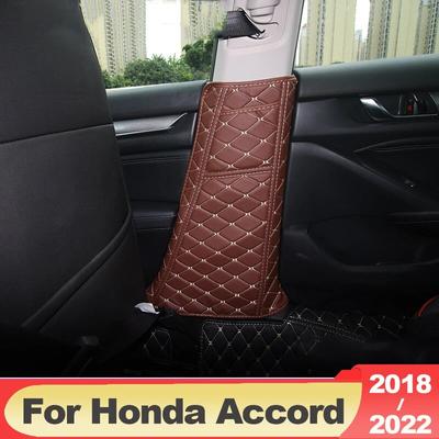 Samochodowy słupek B mata ochronna przed kopnięciami poduszka pokrowiec naklejki dla Honda Accord 10th 2018   2022 akcesoria samochodowe