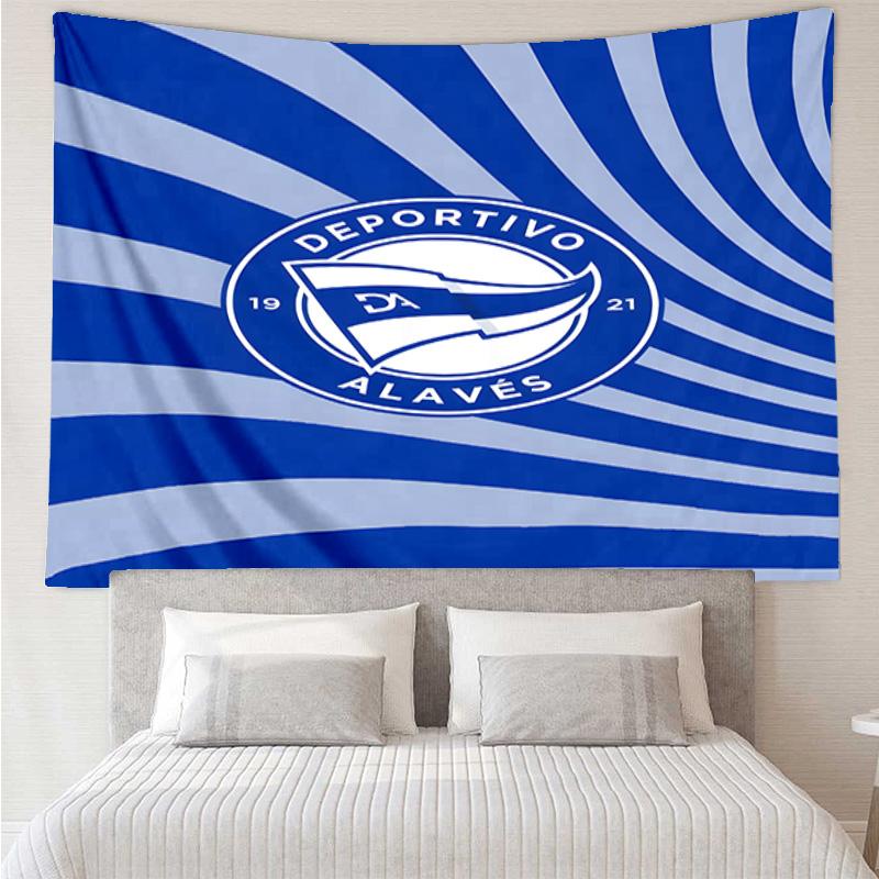 1PC Deportivo FC Printed Tapestry Room Decoration Wall Hanging for Living Room Bedroom, dormitory, Birthday and Christmas gifts