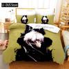 Anime Tokyo Ghoul 3D-bedruckter Bettbezug Kissenbezug Bettwäsche-Set Einzelbett Doppelbett Queen King Size Für Kinder Schlafzimmer Dekoration