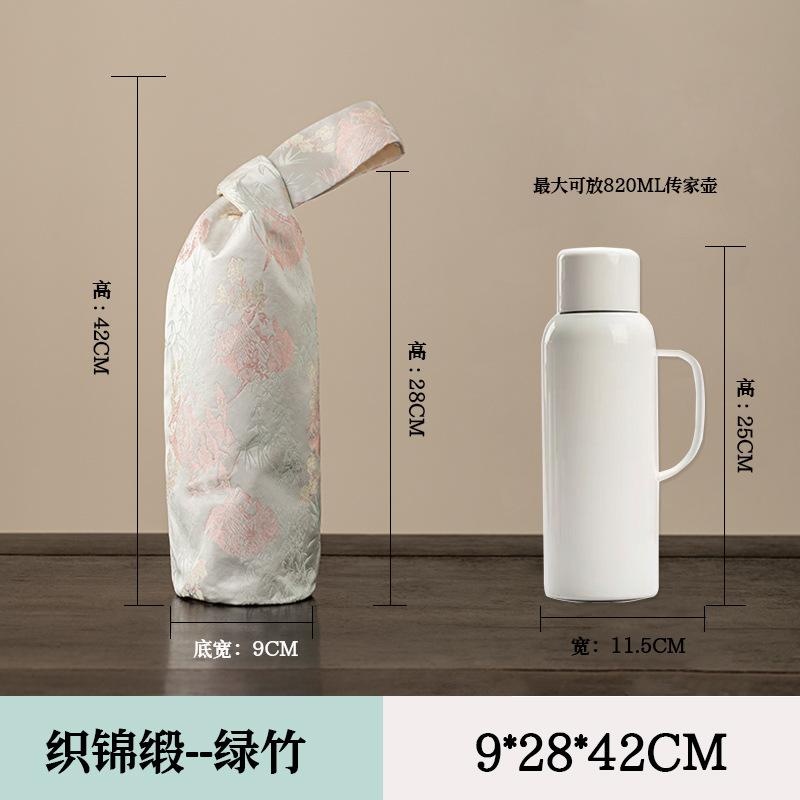 

Premium Travel Thermos Cup Bag - Large Capacity Insulated Holder, High-Quality Accessory for On-the-Go Beverage Enthusiasts