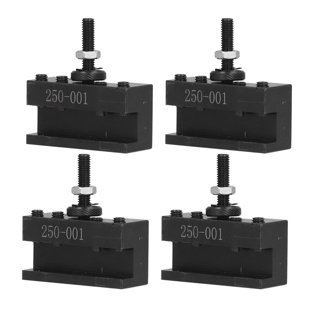 4Pcs Tool Post Holder Turinng Facing Boring Piston Wedge Hardware High Speed Steel 250?001