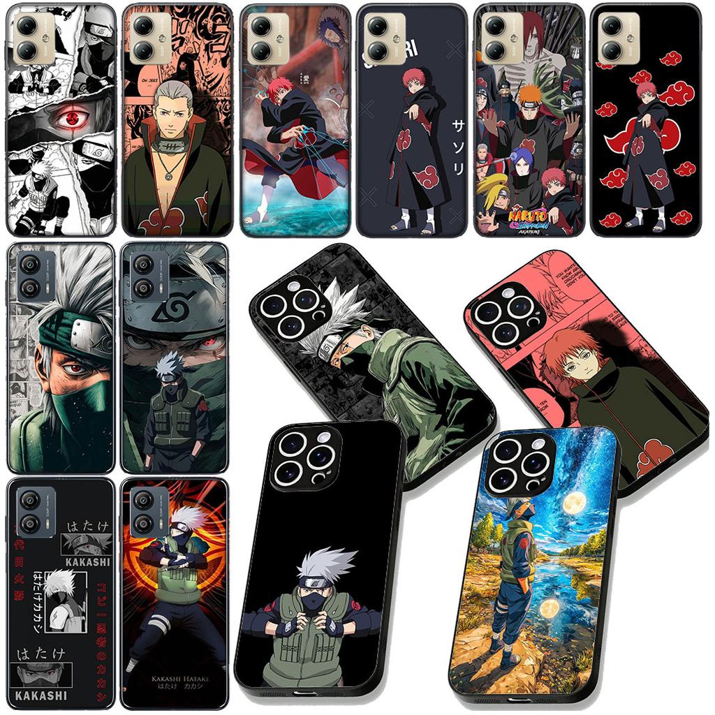 Sasori Kakashi Hatake Akatsuki Narutos for Motorola Moto Edge 50 30 Fusion 40 NEO Ultra Pro G22 G23 G20 G35 G84 G13 G53 Case