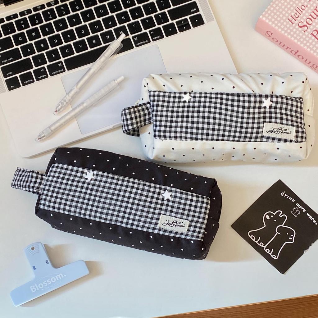 Mousse Pen Bag: Stylish, Large Capacity Pencil Case for Students – Multi-functional Stationery Organizer
