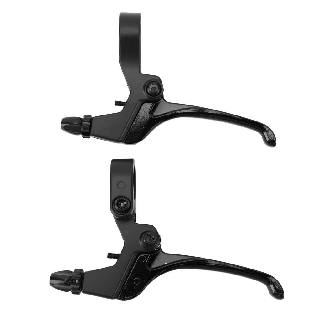 1 Pair 22.2 Diameter Bike Brake Lever Black Bike Brake Level Handles Bike Maintenance