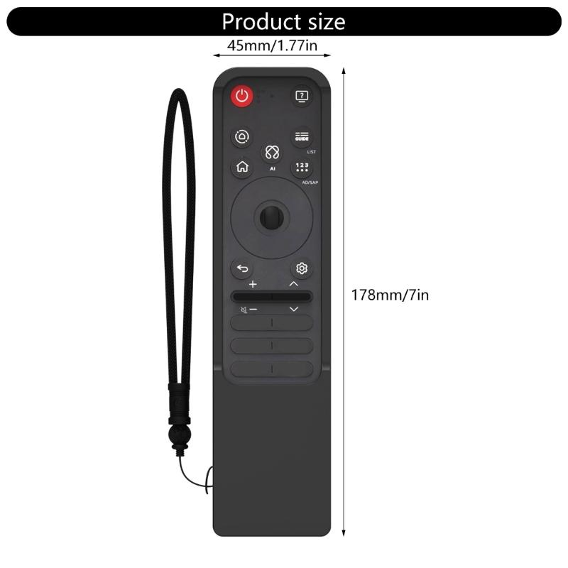 AntiSlip Shockproof Silicone Case Cover For MR25GA Remote Controller Skin Protective Skin Grip