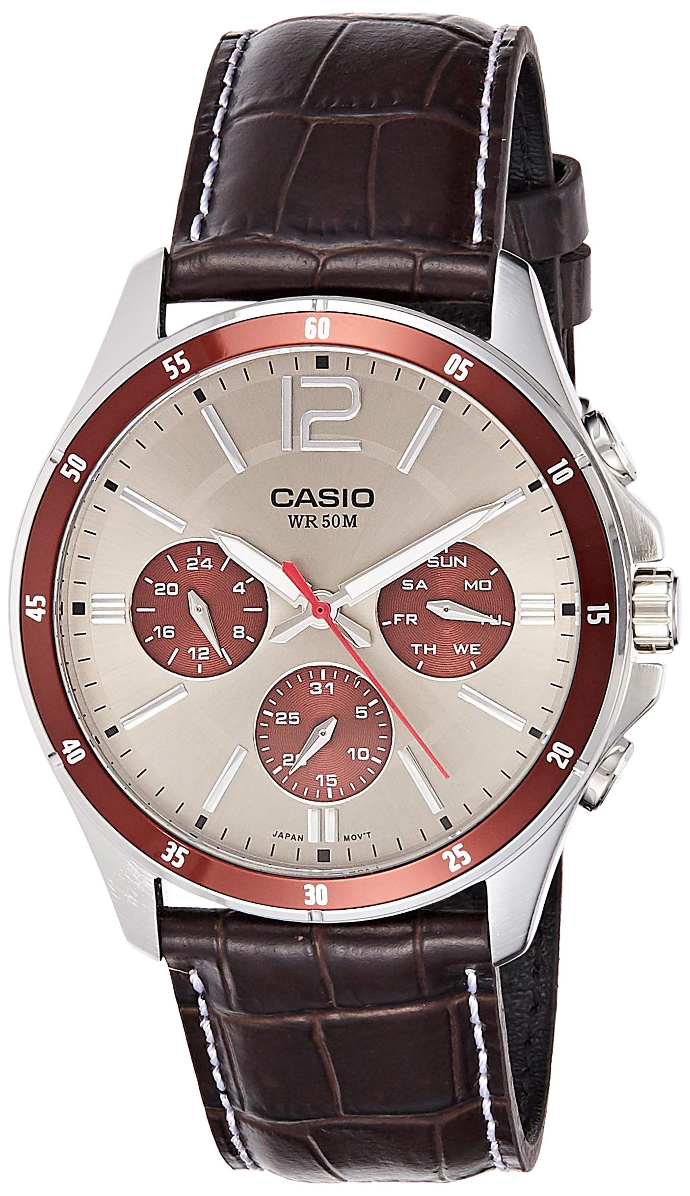 Casio STANDARD Аналоговые Наручные Часы [Код товара] Мужские MTP-1374L-7A1