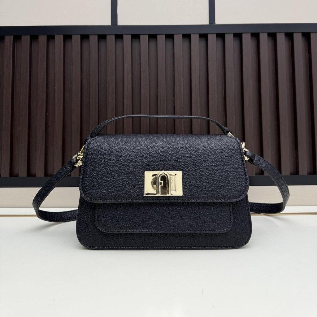 Fu*la Women's 2026 Fashionable Simple Square Crossbody Shoulder Bag