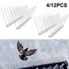 High Quality Birds Spikes Deterrent Cover 1/4/12pcs Adapter