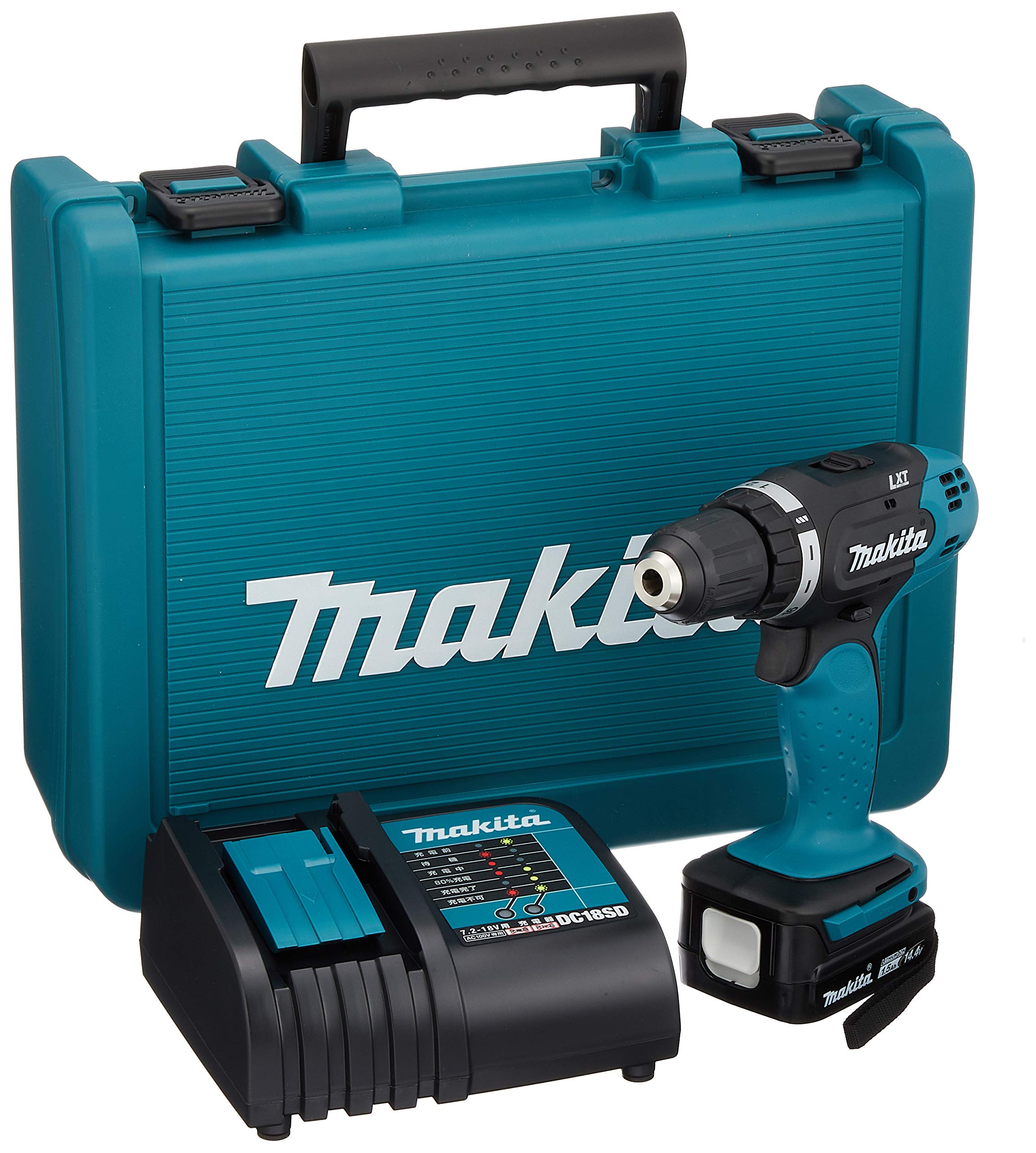 

Makita DF370DSH Cordless Driver Drill 1.5Ah синий