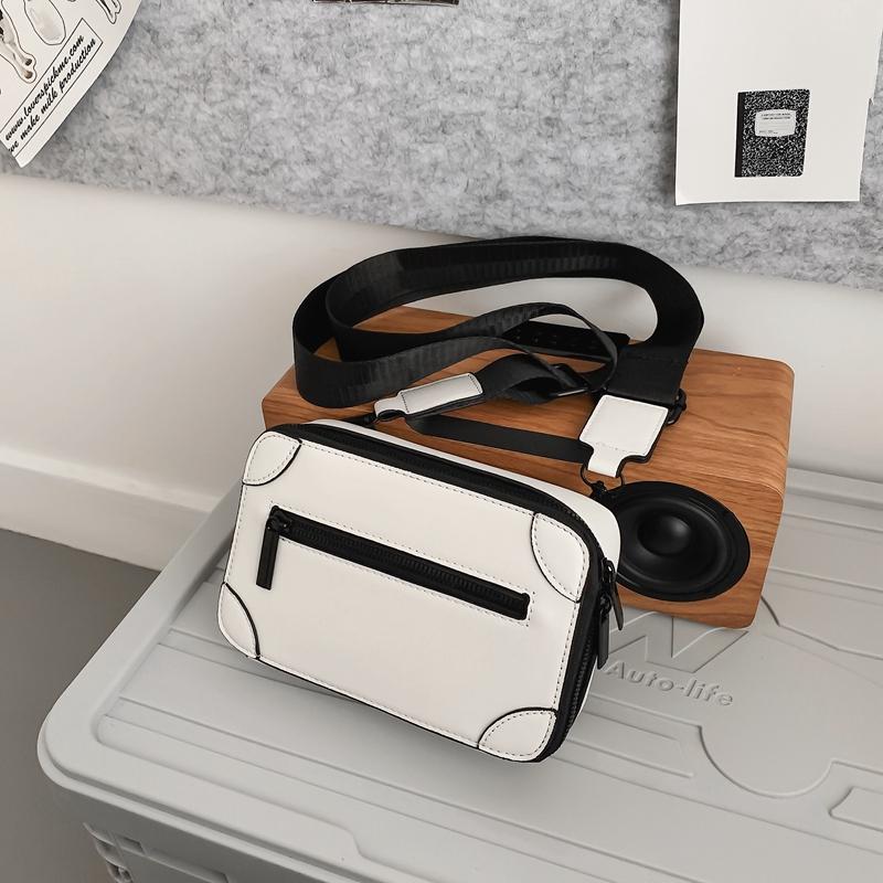 Tide ins Herren neue Umhängetasche Harajuku beliebte personalisierte Box Tasche Paar kleine Umhängetasche lässige Hip Hop Tasche