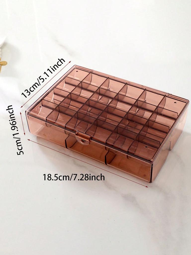 Stylish and Practical Jewelry Storage Box, Large-Capacity Organizer for Rings, Earrings and Necklaces