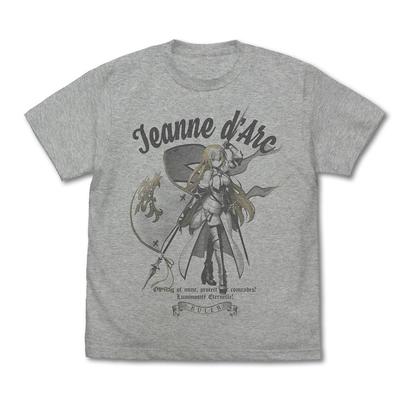 [Official] 2D Cospa FateGrand Order RulerJeanne d'Arc T-Shirt, Mix Gray, Size M