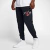 Jordan Asflight Fleece Gfx Pant Lifestyle Series Brand Logo Breathable Cuffed Knit Sports Pants Men Pants Black 933494-010