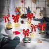 Topper per Torte e Cupcake 24 Pezzi Decorazione Festiva Topper per Cupcake di Natale Decorazione per Casa Evento Celebrazione Familiare Festa Tavola