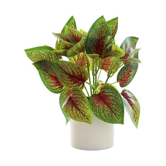 Artificial Plant Bonsai Unfading Decorate Exquisite Details Exquisite Small Tree Simulation Pot Plant for Home