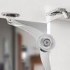 2Pcs Heavy Duty Lid Support Hinges Soft Close Lid Support Hinges Replacement Soft Close Chest Hinge for Kitchen Cabinet