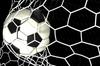 Photomural 3D Soccer Ball In Net Washable Fleece 254x184