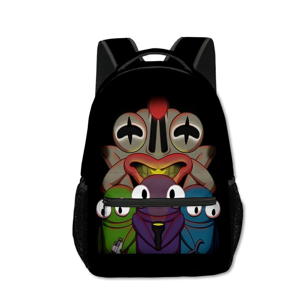 Classic Novelty Cool R.E.P.O Repo Student Bookbag Notebook Backpacks 3D Print Oxford Waterproof Boys/Girls Travel Backpacks
