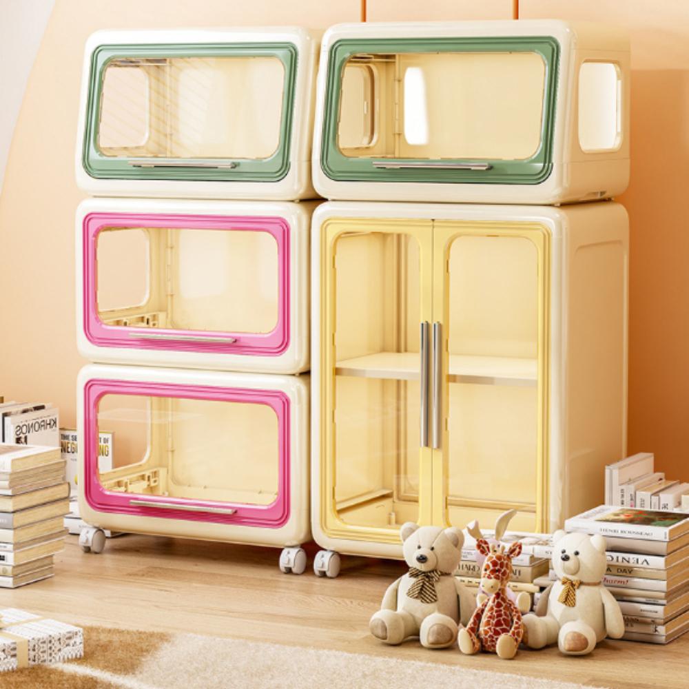 Multifunkční úložná skříňka Skříňka na drobnosti Velkokapacitní prachotěsná Skříňka na oblečení Úložné boxy pro domácnost Kancelář Kolej