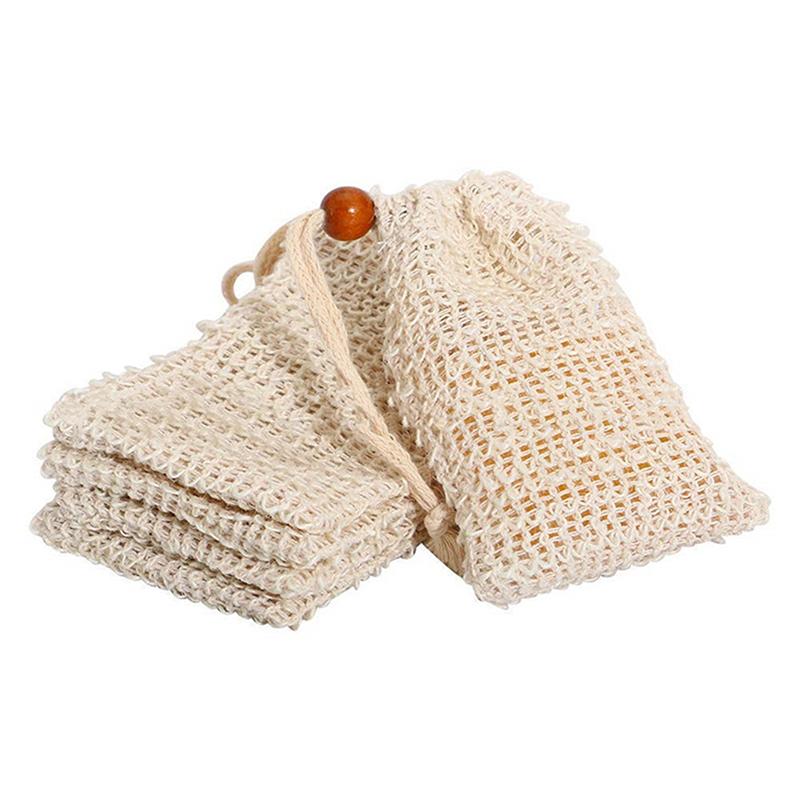 Soap Bar Sisal Soap Bag Shower Bath Sisal Soap Bag Exfoliating Soap Saver Pouch