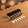 Guitar Nut Assembly Replacement with Shims Metal for Luthier