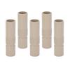 5Pcs Welding Torch Nozzle Anti Stick Coating Protective Welder Nozzle Replacement 500A