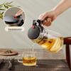 Fuguang Heat-Resistant Glass Tea Infuser Press Pot