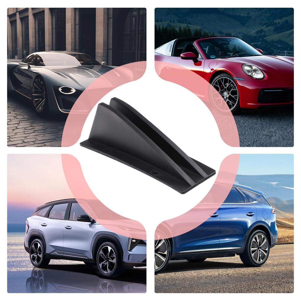 Rear Bumper Spoiler,Rear Bumper Lip ,4 Car Shaker Fin Wing Spoiler | Rear Bumper