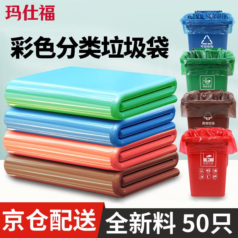 Heavy-Duty Flat-Top Garbage Bags