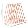 Retractable Triangular Metal Bookends Manufacturers Wholesale Simple Iron Bookends Bookends Bookstore Creative Display Bookends Shelves