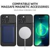 Slide Camera Lens Protection Magnetic Case for iPhone 16 15 13 12 14 Pro Max Plus Magsafe Wireless Charging Soft Silicone Cover