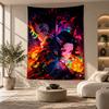 Decorative Tapestry,Demon Slayer Printed Wall Art, Lightweight Wall Hanging For Bedroom Background