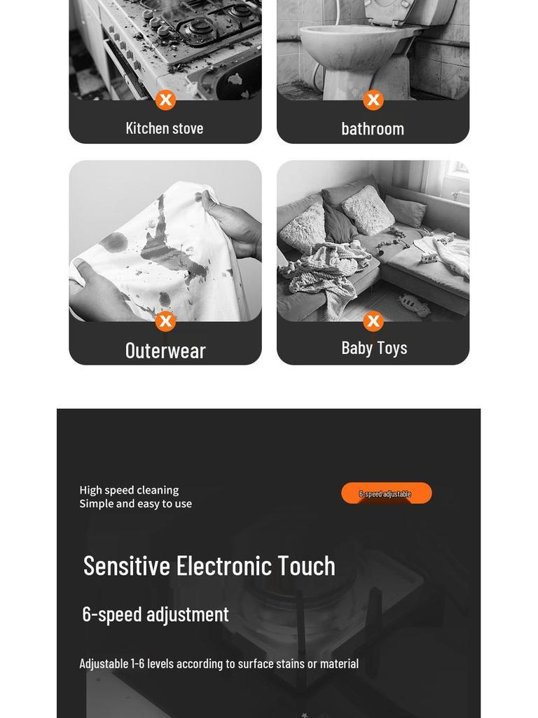 Multi-Function Steam Cleaner for Kitchen, Range Hood, Air Conditioner & More