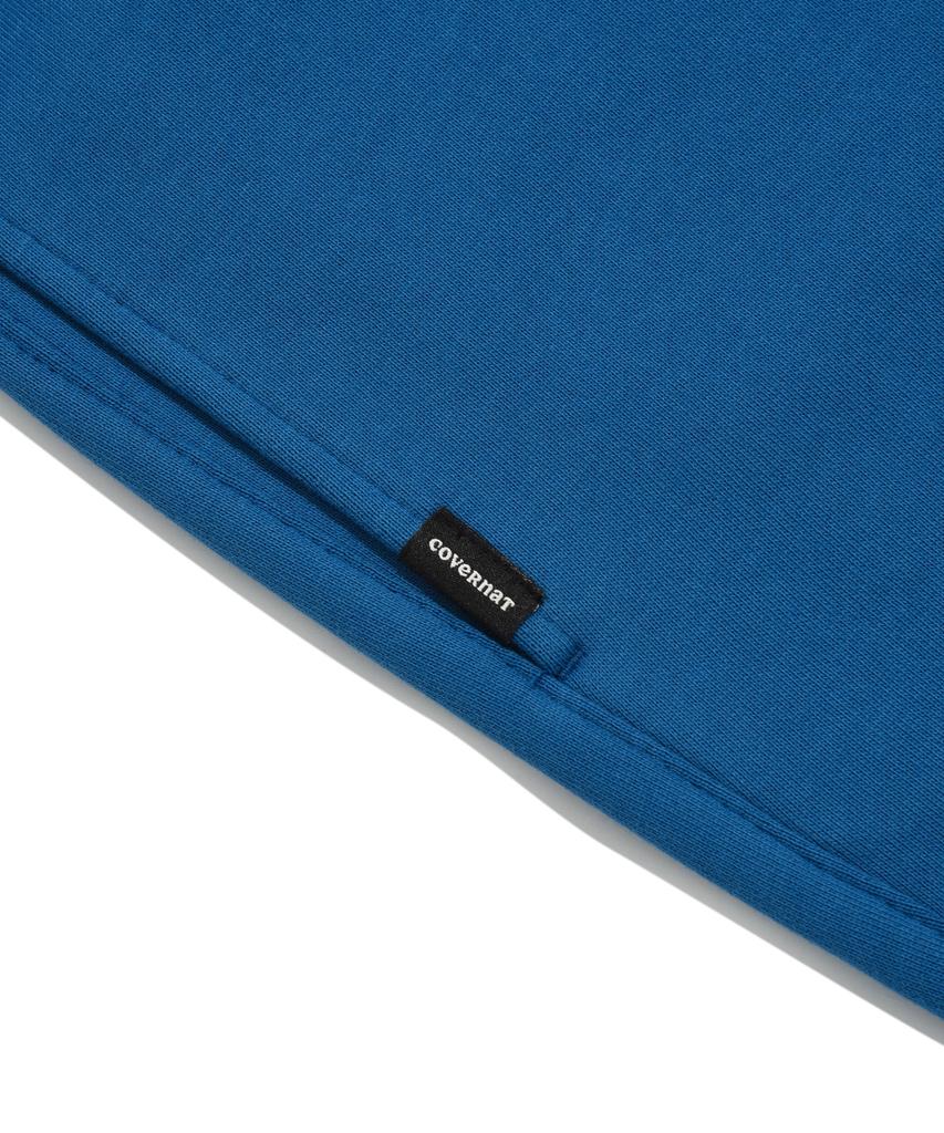 COVERNAT WOMAN Semi Bootcut Sweatpants Blue