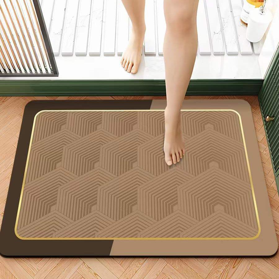 Bathroom Absorbent Floor Mat Bathroom Door Mat Minimalist Home Door Mat