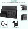 MIAODAM Desk Side Storage Clamp for Steel 18kg Load 4 Pen Holder with Ventilation Magnetic for Use Rack, Type, Laptop/Tablet/Document Storage,