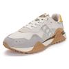 Kappa Casual Comfortable Fabric Two-Layer Cowhide TPU Non-Slip Shock Absorbing Low-Top Running Shoes Unisex sneaker Gray Brown K0DZ5MM07D-133