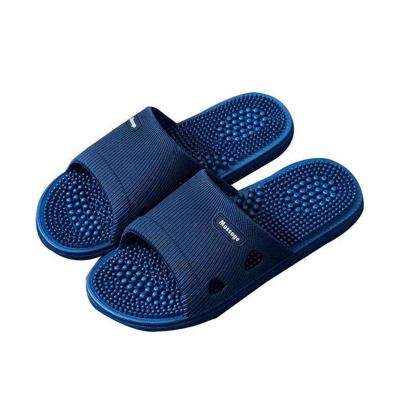 Men's Non-Slip Massage Slippers for Indoor & Outdoor Use - Summer Bathing Sandals