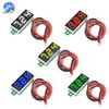 0.28 Inch 0.28" 2 / 3 Wires Digital Voltmeter Blue/Red/Green/Yellow LED Display DC 0-100V DC 3.7-30V LED Panel Voltage Meter