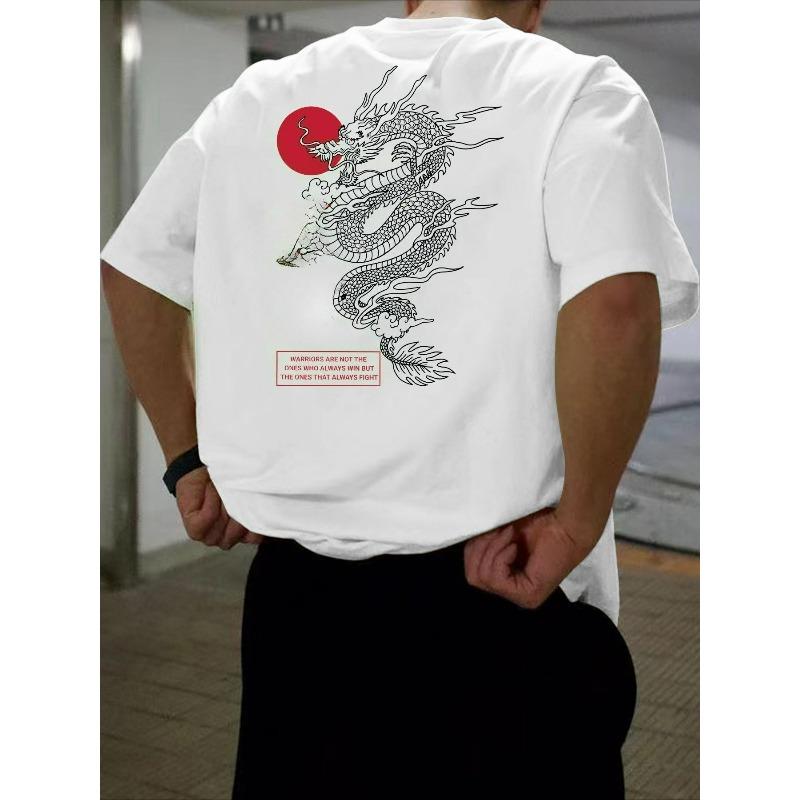 

European sizes Summer Men s Fashion Print Short Sleeve T-Shirt 4XL білий